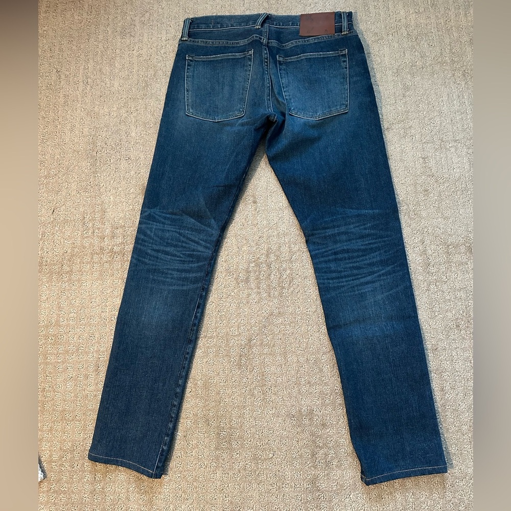 AS NEW Hiroshi Kato Pen Slim Stretch Selvedge 10.5oz Neil Wash Denim Jeans sz 31 - Picture 11 of 11